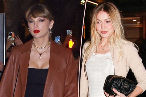 Taylor Swift & BFF Gigi Hadid Look Fab For Girls’ Night Out! See The ...