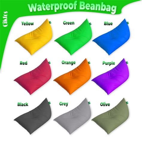 Jual Bean Bag Triangle Waterproof Size Dewasa Varian Warna Shopee