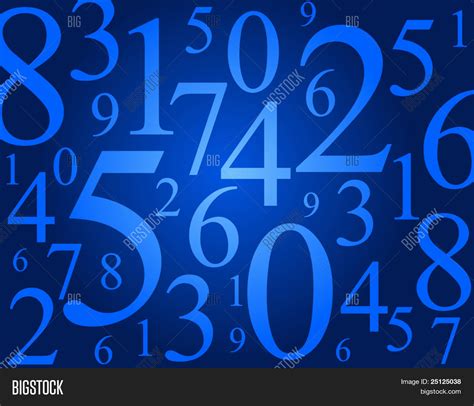 Numbers Background Image Photo Free Trial Bigstock