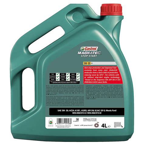 Olio Castrol Magnatec Start Stop A W Lt Ricambi Auto Smc