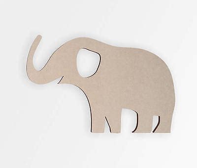 Wooden Elephant - Wooden Elephant Cut Out, Elephant Wall Art, Home ...