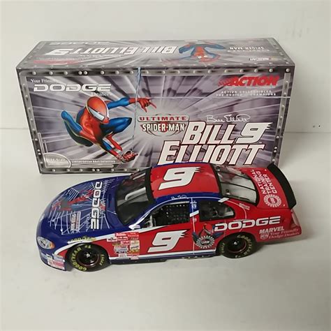 Bill Elliott Th Dodge Dealers Spiderman C W Dodge