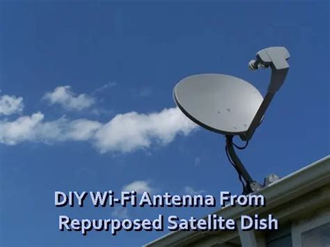 DIY Wi Fi Antenna From Re purposed Satellite Dish - The Homestead Survival