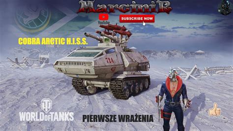 World Of Tanks Console Xbox Ps Cobra Arctic H I S S Pierwsze