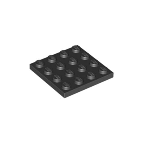 Plate X Black Brix Planet Lego Minifigure World Shop