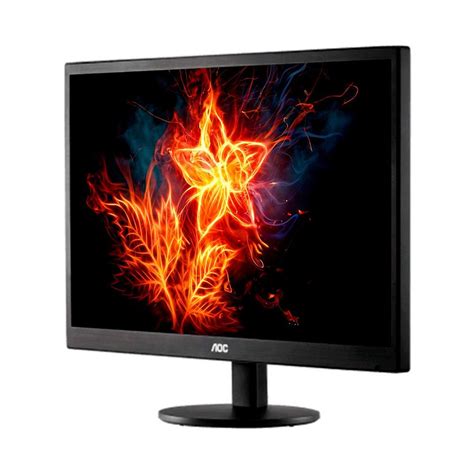 Monitor AOC 18 5 LED HD E970SWHNL HDMI VGA Arroba Computadores Tudo