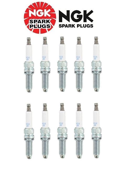 For BMW E60 M5 E63 E64 M6 Conv Set Of 10 Spark Plugs High Power 4471