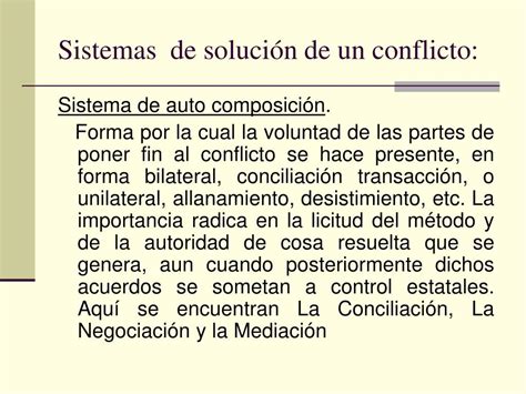 Ppt Medios Alternativos De Resolucion De Conflictos Powerpoint