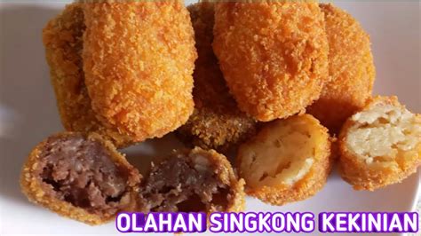 Olahan Nugget Singkong Coklat Keju Kekinian YouTube