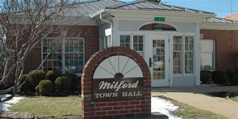 Milford Town Hall, Community Building Closed To The Public ...