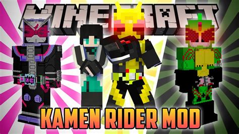 Kamen Rider All In One Addon Mcpe Addons Minecraft Pe Addons Mods