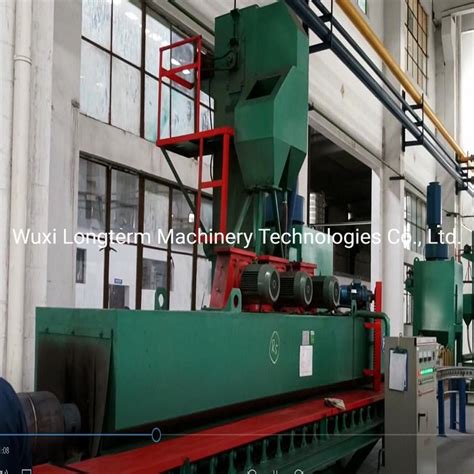 Shot Blasting Machine For Lpg Cylinder Production Line Sand Blasting