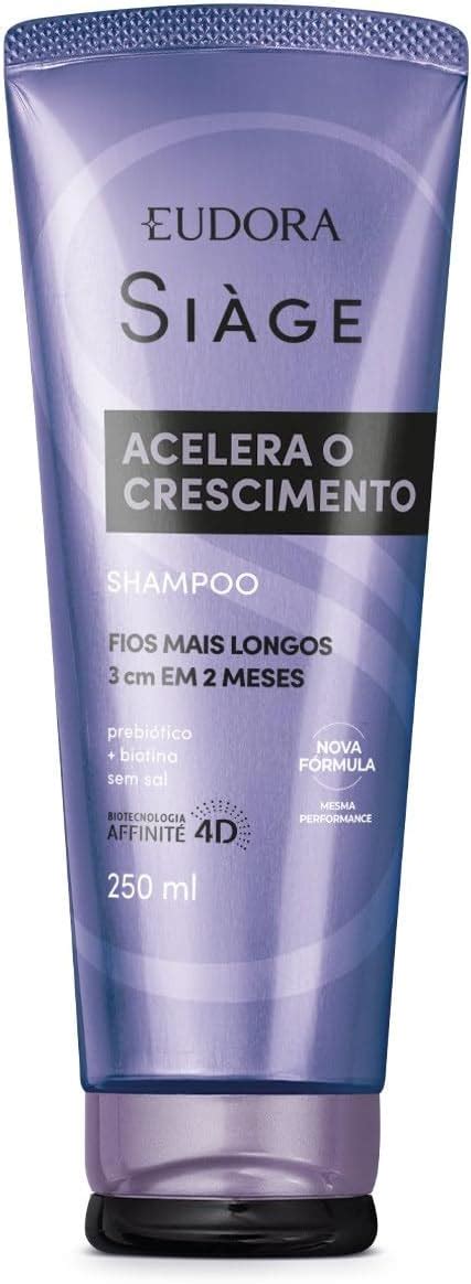 Acelera O Crescimento - Eudora Shampoo Siàge Acelera O Crescimento 250ml | Amazon.com.br
