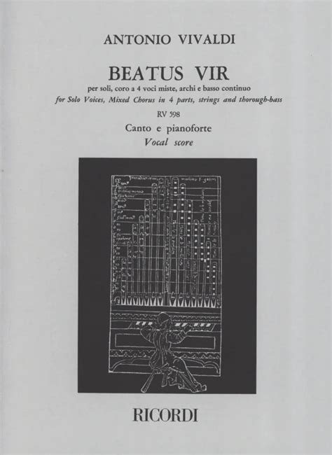 Beatus Vir Rv Psalm Von Antonio Vivaldi Et Al Im Stretta