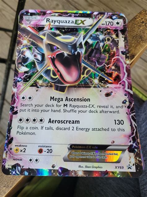 Pok Mon Card Rayquaza Ex Xy Black Star Promo Holo Pok Mon Values