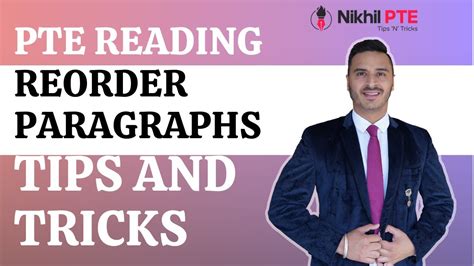 PTE READING REORDER PARAGRAPH TIPS AND TRICKS IN HINDI PTE BY