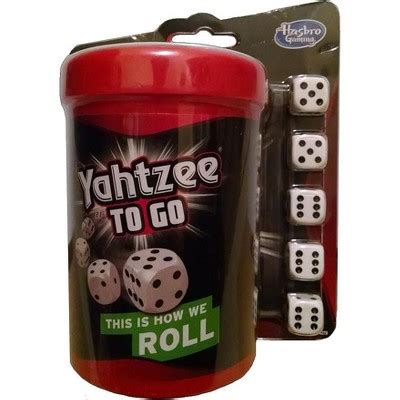 Hasbro Yahtzee To Go Travel Game Great For Planes Cars And Whenever