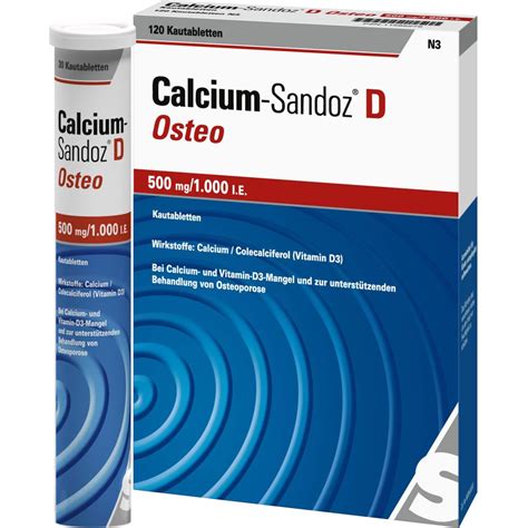 Calcium Sandoz D Osteo Mg I E Kautabl Buc Eumed