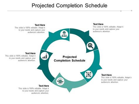 Projected Completion Schedule Ppt Powerpoint Presentation Infographics Graphics Design Cpb