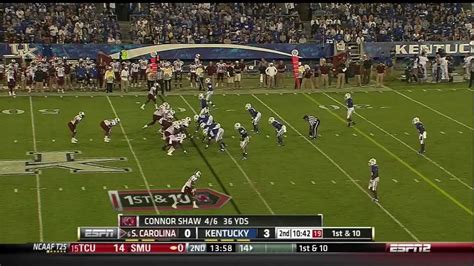 2012 Usc Vs Kentucky Busta Anderson 37 Yd Reception Youtube