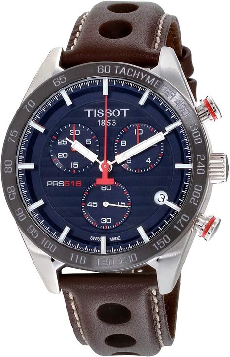 Tissot T Sport Prs Chronograph Blue Dial Men Watch T