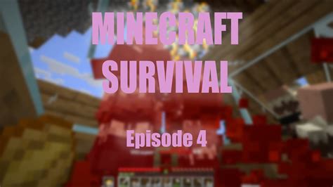 Minecraft Survival Ep 4 Finally Making Some Progress Youtube