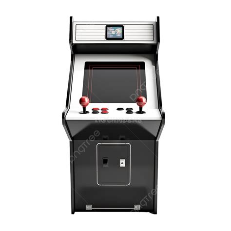 Retro Arcade Machine 3d 3d Game Retro Game Png Transparent Image And