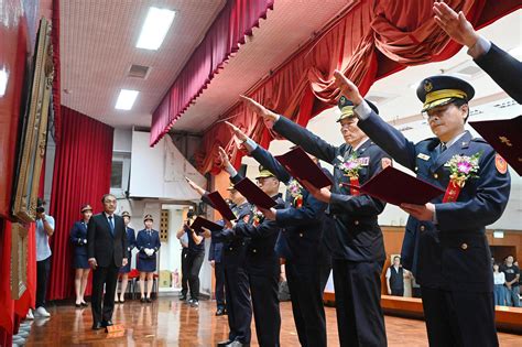 新聞花絮 新北市政府警察局卸、新任分局長、大隊長聯合布達交接典禮 新北市政府