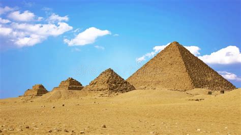 Ancient Egyptian Pyramids, Symbol of Egypt Stock Footage - Video of ...