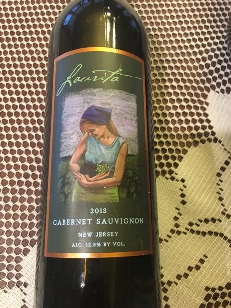 2015 Laurita Cabernet Sauvignon Usa New Jersey Outer Coastal Plain