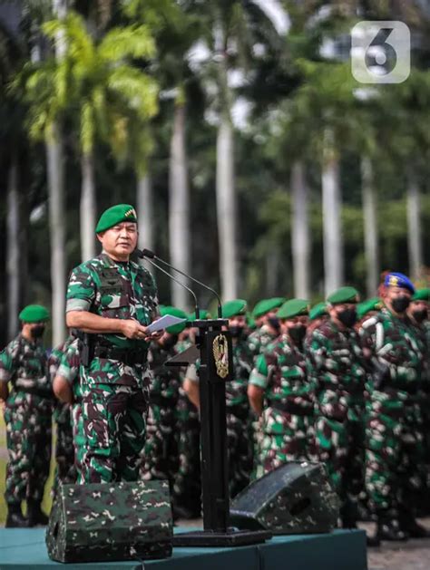 Foto Tni Ad Gelar Apel Pasukan Di Monas Foto Liputan