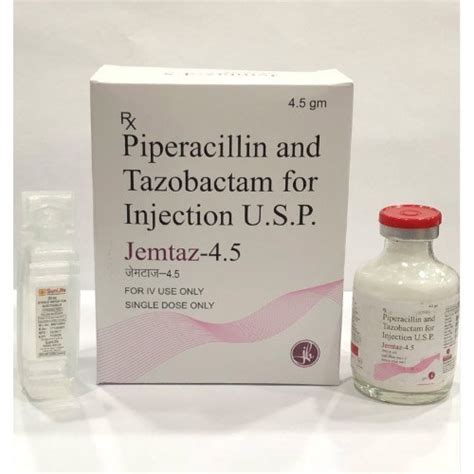 Liquid Piperacillin And Tazobactam For Injection Usp At Best Price In