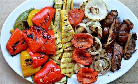 Balsamic Grilled Vegetables Happily Unprocessed