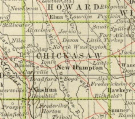 1897 Century Atlas of the State of Iowa