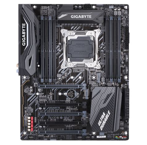 Gigabyte X299 Ud4 Pro Mainboard Intel X299 Intel Lga2066 Socket Ddr4 Ram Atx