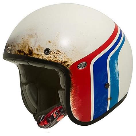 Casco Jet Vintage In Fibra Di Carbonio E Aramidica Premier Le Petit