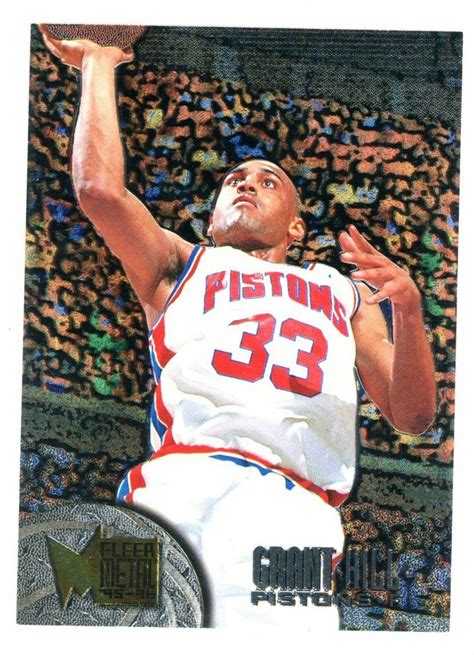 Fleer Metal Grant Hill For Sale Online Ebay