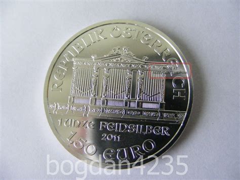 1 Oz Siver Coin Philharmoniker 2011 Austria