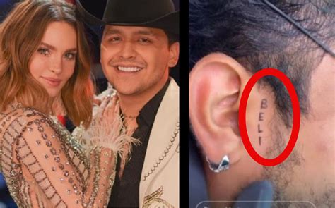 ¿christian Nodal Se Borró Los Tatuajes De Belinda Videos Grupo Milenio