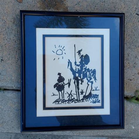 Pablo Picasso Pablo Picasso Don Quixote At 1stdibs Don Quixote Picasso Original Worth