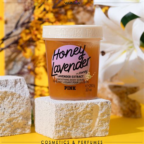 Victoria Secret Pink Honey Lavender Nourishing Body Scrub 283gفيكتوريا