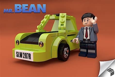 A Man Designed a Mr. Bean Lego Play Set Complete with Famous Green Mini ...