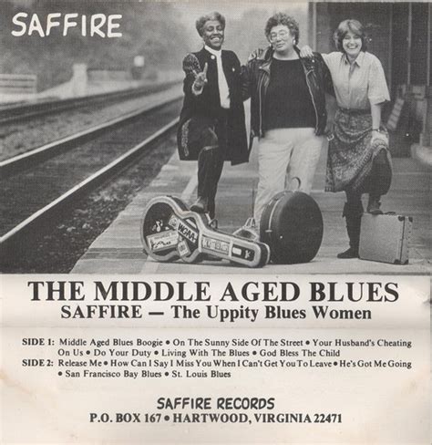 Saffire The Uppity Blues Women The Middle Aged Blues Cassette