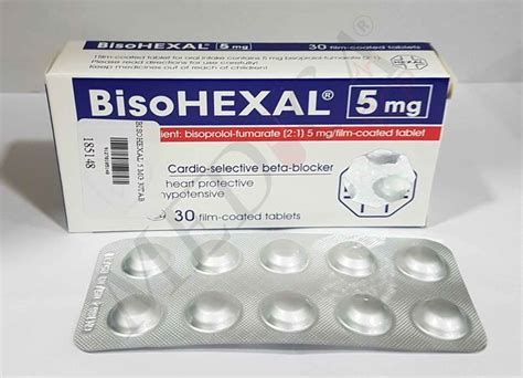 Medica RCP BisoHexal 5mg Indications Side Effects Composition