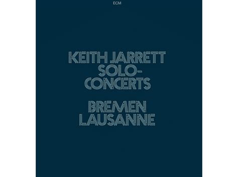 Keith Jarrett Solo Concerts Bremen Lausanne Vinyl Online Kaufen