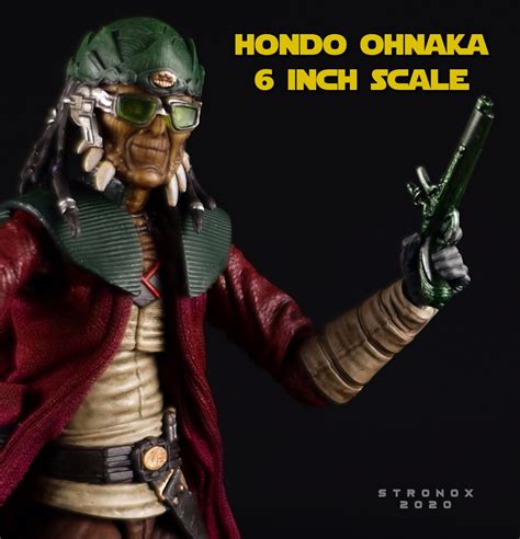 Stronox Custom Figures: Star Wars The Black Series: Hondo Ohnaka