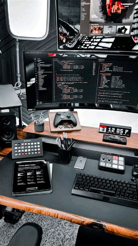 PC Setup Ideas 💡 | Pc setup, Office interior design modern, Home office ...