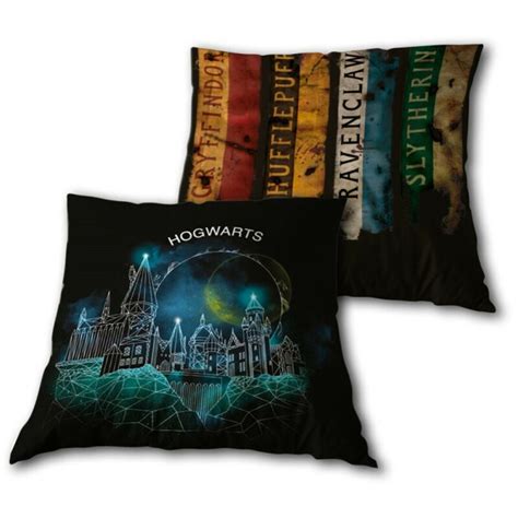 Coussin Harry Potter Hogwarts Château de Poudlard Gryffondor