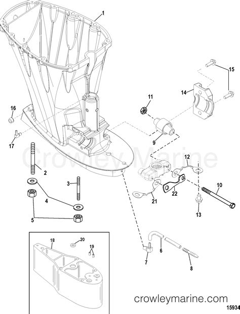 Driveshaft Housing Outboard Efi Elpt F Zd Crowley