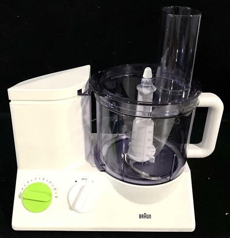 Lot Braun Electric Food Processor